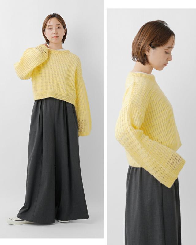 TRICOTS JEAN MARC トリコット ジーン マルク モヘア ブレンド ワイド