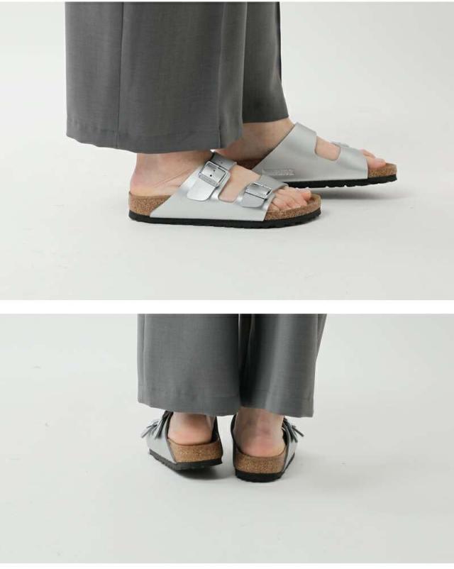 ビルケンシュトック コンフォートサンダル靴 シューズ BIRKENSTOCK  アリゾナ ビルコフロー メタリック ナロー サンダル “Arizona” arizona-bf-same2  クーポン対象