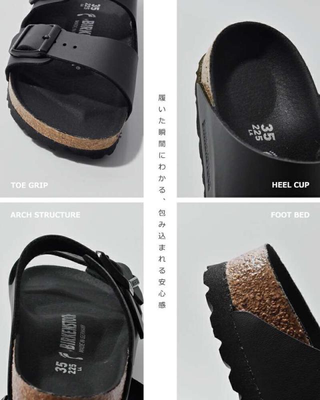 ビルケンシュトック コンフォートサンダル靴 シューズ BIRKENSTOCK  アリゾナ ビルコフロー トリプルブラック ナロー サンダル “Arizona” arizona-bf  クーポン対象