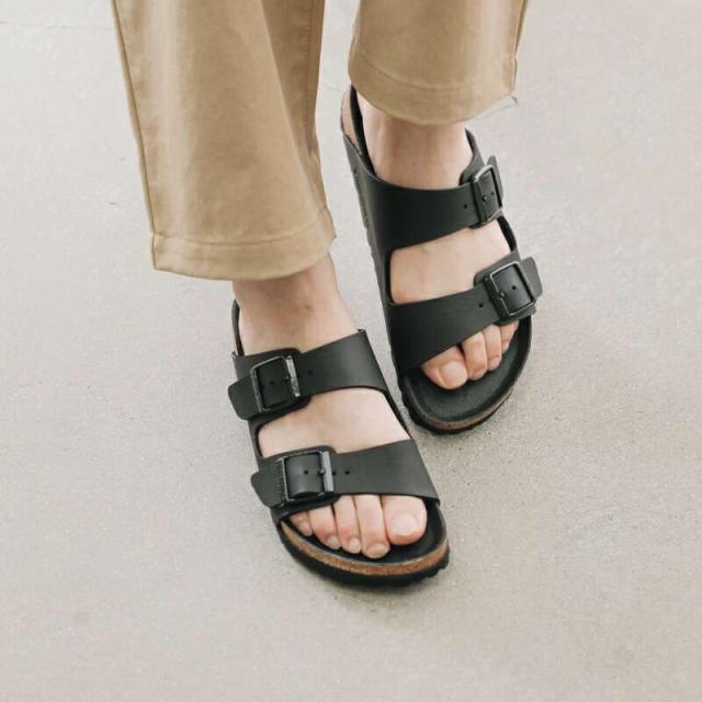 ビルケンシュトック コンフォートサンダル靴 シューズ BIRKENSTOCK  アリゾナ ビルコフロー トリプルブラック ナロー サンダル “Arizona” arizona-bf  クーポン対象