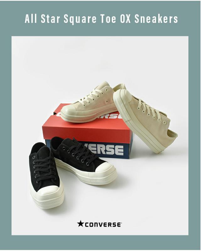 CONVERSE コンバース  オールスター スクエアトゥ SU OX スニーカー as-sq-toe-suox レディース  春夏_10