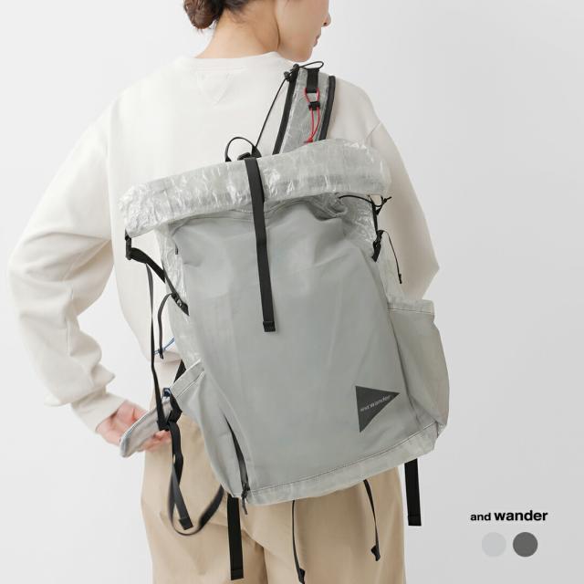 and wander アンドワンダー ダイニーマ 軽量 バックパック UL backpack with Dyneema(R) 574-5975208 ユニセックス  春夏