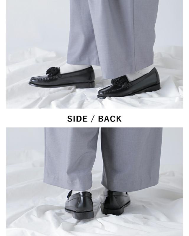 G.H.BASS ジーエイチバス  レザー フローラ ペニーローファー “WEEJUN WMN” ba41097-mn 2025aw新作 レディース クーポン対象