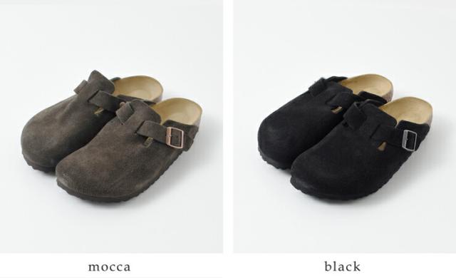 BIRKENSTOCK ビルケンシュトック ボストン スエードレザー ナロー フラット クロッグ サンダル “BOSTON” boston-same1 2025aw新作 ユニセックス  クーポン対象