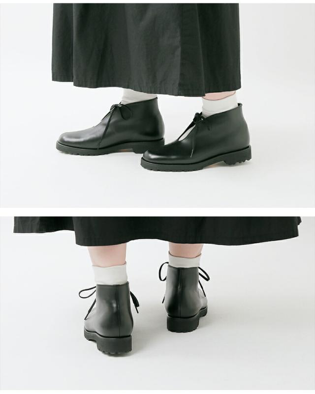 chausser ショセ 防水加工 カウレザー タンクソール Uカット ブーツ c-2358tc-yo レディース クーポン対象_7