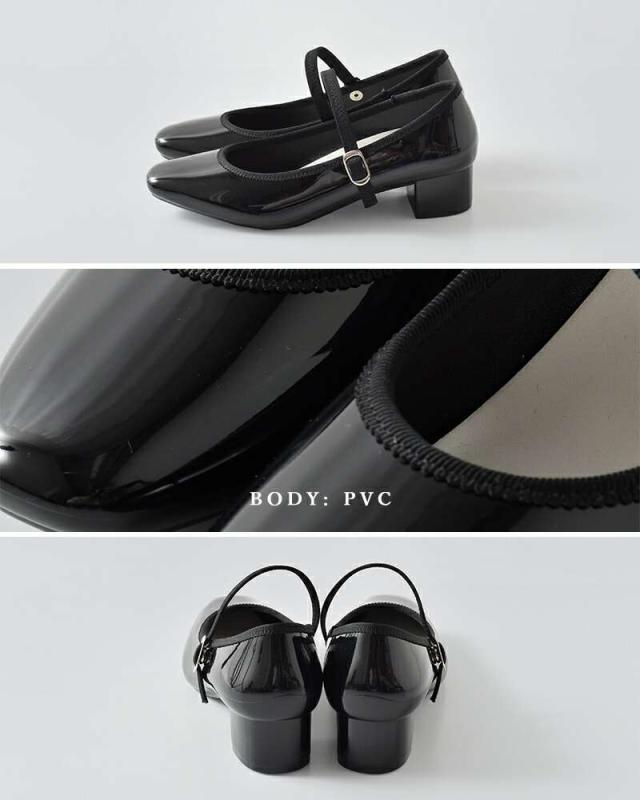 テンパレイト パンプス TEMPERATE  レイン ストラップ パンプス “CANNON” cannon  クーポン対象