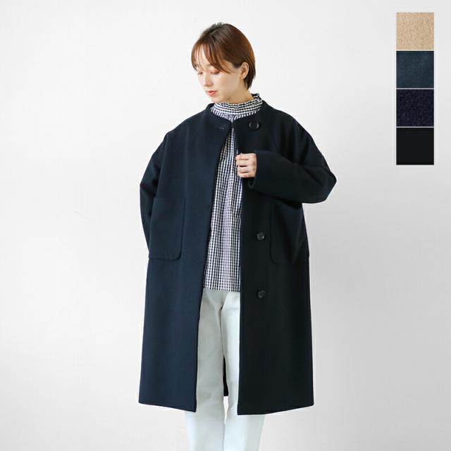 SI-HIRAI スーヒライ  スペシャルメルトン ラウンドネック コート chaw25-4815-tr 2025aw新作 レディース クーポン対象