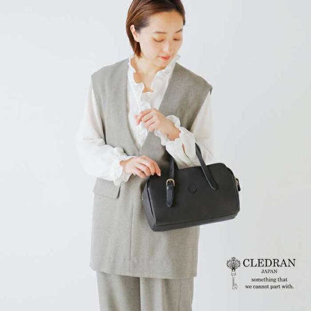 クレドラン ボストンバッグ CLEDRAN  カウレザー ポケット ボストン バッグ “GALE” cl-3817