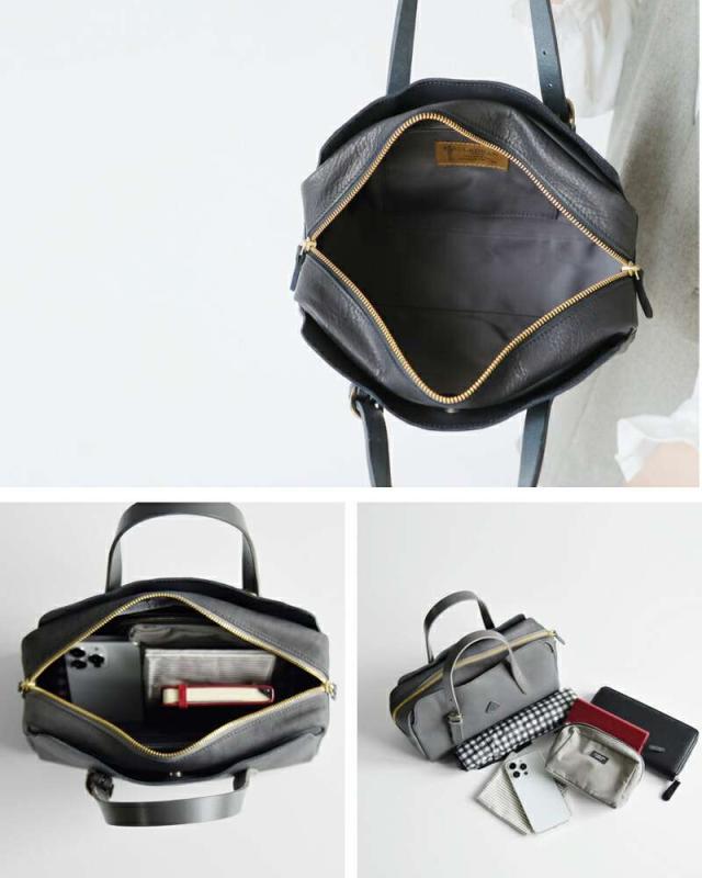 クレドラン ボストンバッグ CLEDRAN  カウレザー ポケット ボストン バッグ “GALE” cl-3817