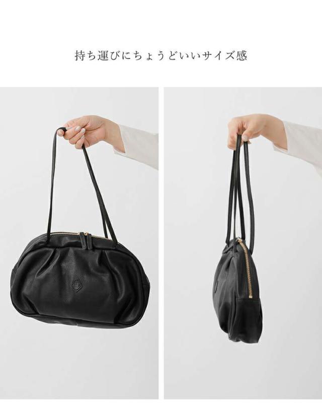 クレドラン ボストンバッグ CLEDRAN  カウレザー タック ボストン バッグ “GALE” cl-3848