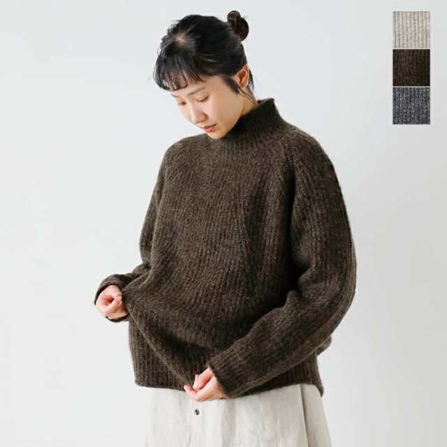 クロリ ニット セーター CLOLI モヘア リブ タートルネック セーター “MOHAIR RIB SWEATER” cl-n0021-mn 2024aw新作 レディース