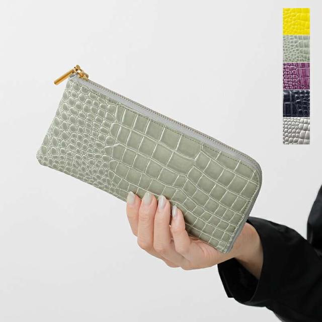 ポンタタ 財布 POMTATA  カウレザー 型押し CORO Lジップ ロング ウォレット “CORO LZIP LONG WALLET” coro-lzlong-w  クーポン対象