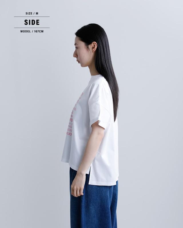 maison de mer メゾンドメール コットン プリント Tシャツ NYC cotton-t レディース 春夏_8