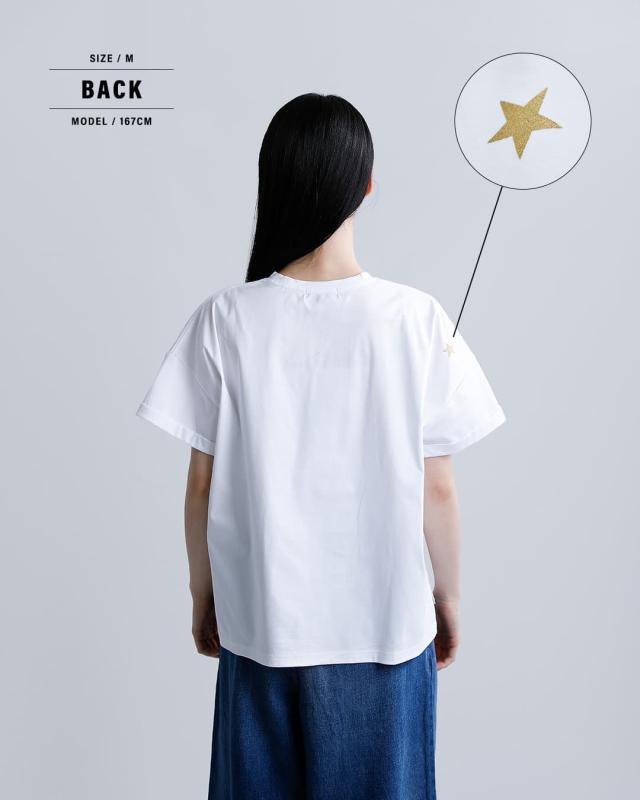 maison de mer メゾンドメール コットン プリント Tシャツ NYC cotton-t レディース 春夏_9