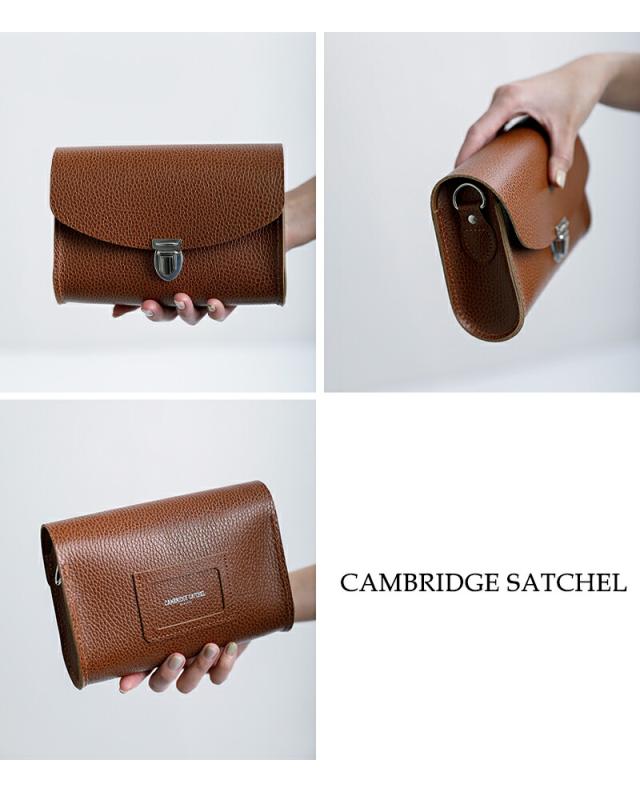 CAMBRIDGE SATCHEL ケンブリッジサッチェル カウなめし革 2way クラッチペダル御徒面子 “The Push Lock” cs-017 ユニ一発やる  春夏