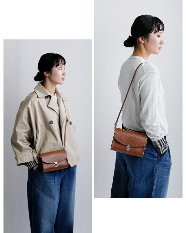 CAMBRIDGE SATCHEL ケンブリッジサッチェル カウなめし革 2way クラッチペダル御徒面子 “The Push Lock” cs-017 ユニ一発やる  春夏