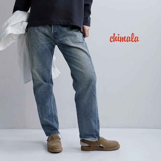 chimala チマラ セルビッチデニム ユーズド アンクルカット パンツ cs41-wp07 レディース 2026ss新作 春夏 クーポン対象
