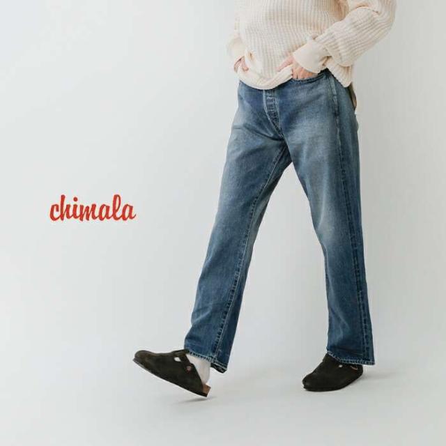 チマラ chimala セルビッチ デニム ヴィンテージ ストレート