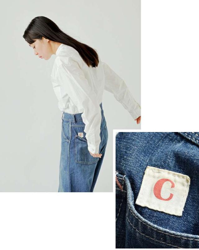 チマラ chimala 11oz ワーカーズ ネップ セルビッチ デニム ペインター