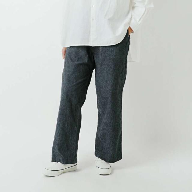 チマラ chimala  ネイビー ジャガード ドローストリング パンツ cs40-wp17c パンツ  ☆☆ クーポン対象