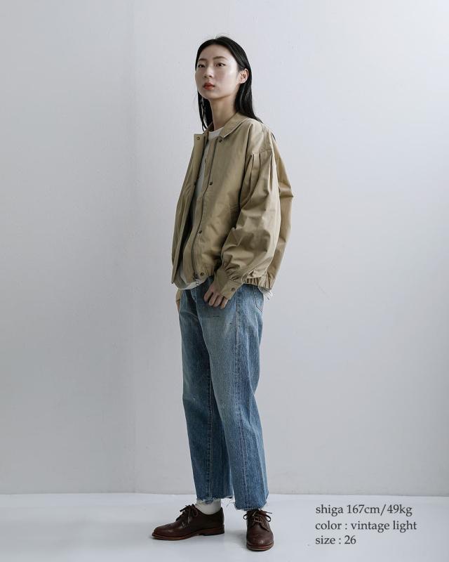 chimala チマラ セルビッチデニム ワイドテーパードパンツ cs41-wp01a レディース 2026ss新作 春夏 クーポン対象_2