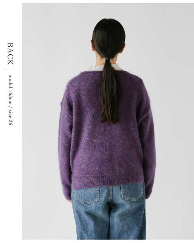 シーティープラージュ ニット セーター C.T.plage  モヘア シルク ボートネック ニット プルオーバー ct24310m  ☆☆ クーポン対象