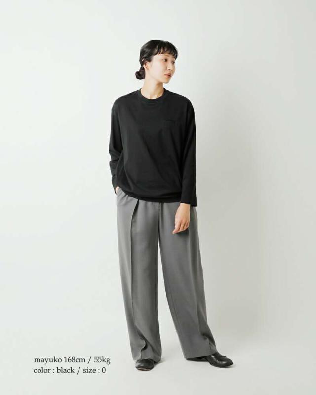 ドゥルカマラ Tシャツ Dulcamara コットン バルーン ロングスリーブ T