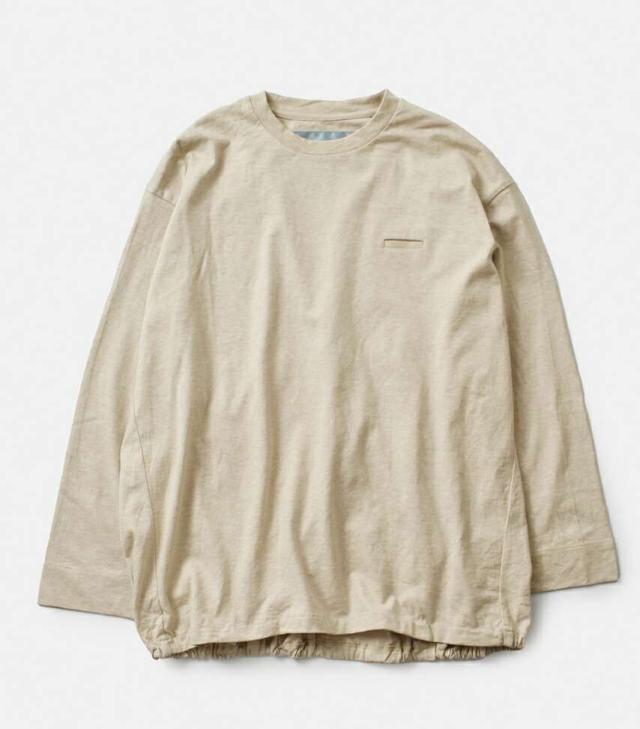 ドゥルカマラ Tシャツ Dulcamara  コットン バルーン ロングスリーブ Tシャツ d225-t1217  クーポン対象 ドゥルカマラ Tシャツ Dulcamara コットン バルーン ロングスリーブ T