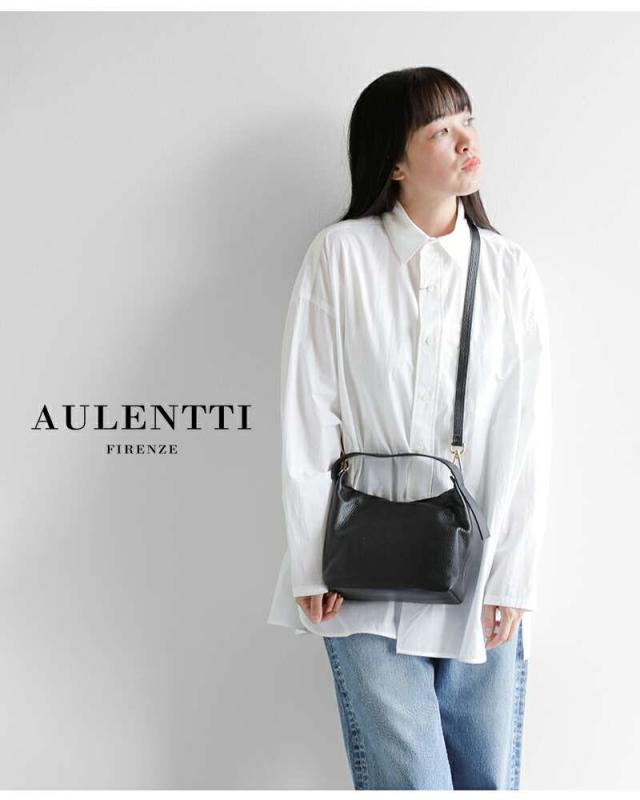 オウレンティ ショルダーバッグ AULENTTI カウレザー 2way