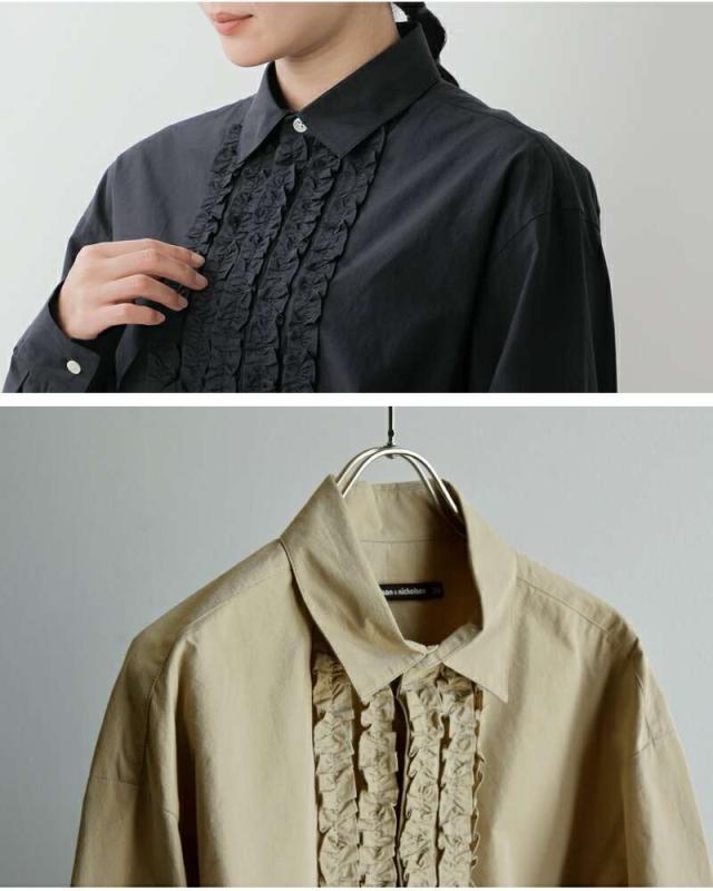 ニコルソンアンドニコルソン ブラウス nicholson&nicholson ウォッシュ