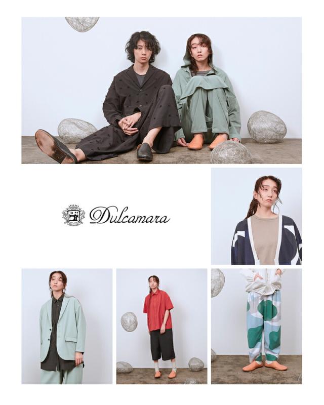 Dulcamara ドゥルカマラ コットン ラップリブ ワイド スウェットトレーナー d126-t868 2026ss新作 春夏 クーポン対象_4