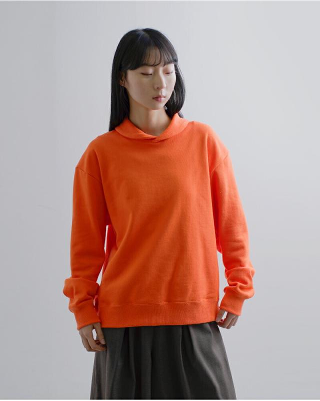 DIGAWEL ディガウェル コットン ショールカラー 長袖スウェットシャツ dwaa016 ユニセックス 2026ss新作 春夏 クーポン対象_4