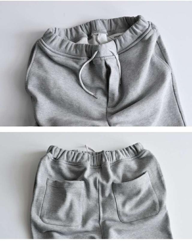 30%OFF ディガウェル DIGAWEL コットン テーパード スウェット パンツ