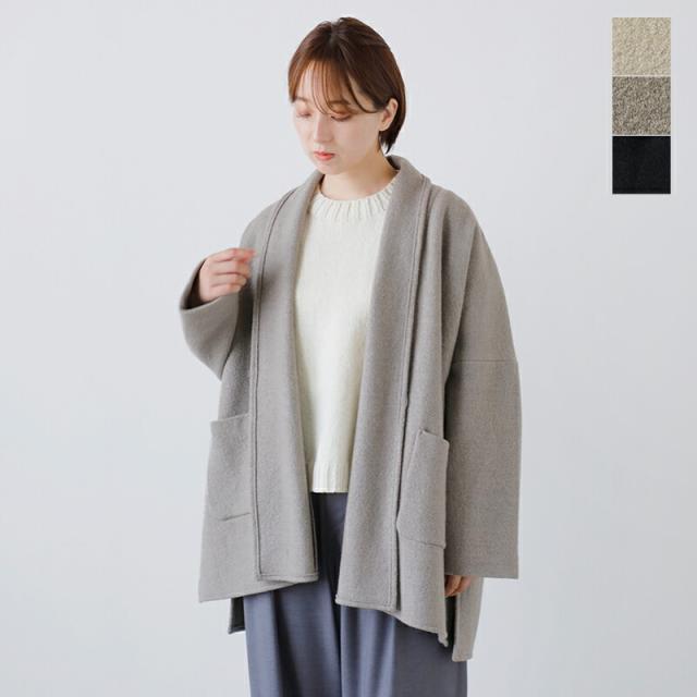 evam eva エヴァムエヴァ  プレス ウール ローブ e253k092-mn 2025aw新作 レディース クーポン対象