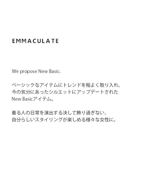 EMMACULATE エマキュレイト レース パフスリーブ 襟付き ニット プルオーバー 2261k-52430 レディース 2026ss新作 春夏 クーポン対象_3