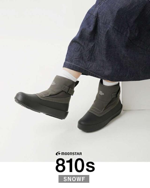 ムーンスター エイトテンス ブーツ moonstar 810s シンセティックレザー ウィンター ブーツ “SNOWF” et013-ms新作 レディース サイズ交換初回無料の通販は