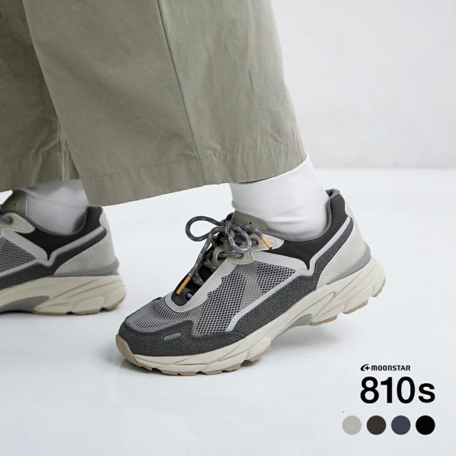 ムーンスター エイトテンス moonstar 810s シンセティックレザー スポーツ スニーカー “TRASDEN” et041 春夏 レディース 6,952円