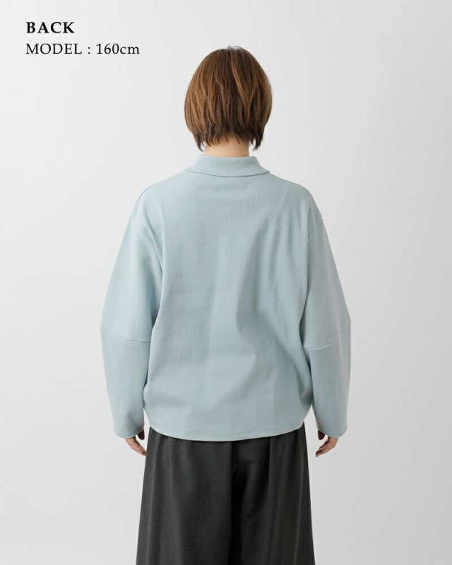 ユーフォリック Tシャツ euphoric’ コットン ベアテレコ ストレッチ 襟付き リブ プルオーバー eu-ct5303 ☆☆ クーポン対象 20%OFF ユーフォリック Tシャツ euphoric' コットン ベアテレコ