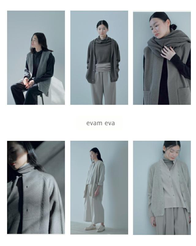 エヴァムエヴァ トップス evam eva ウール タートルネック プル
