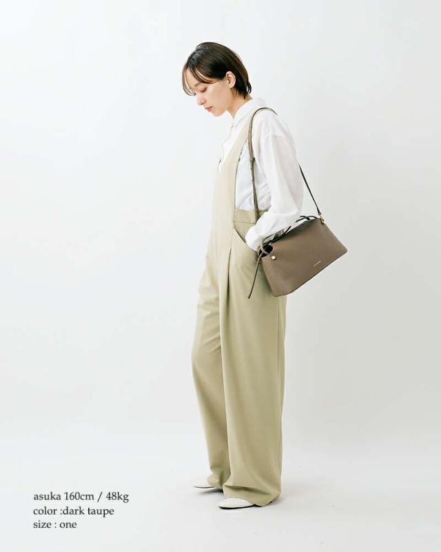 フィールアンドテイスト ショルダーバッグ FEEL AND TASTE  カウレザー 2way ショルダー バッグ “bread” f202b521  クーポン対象