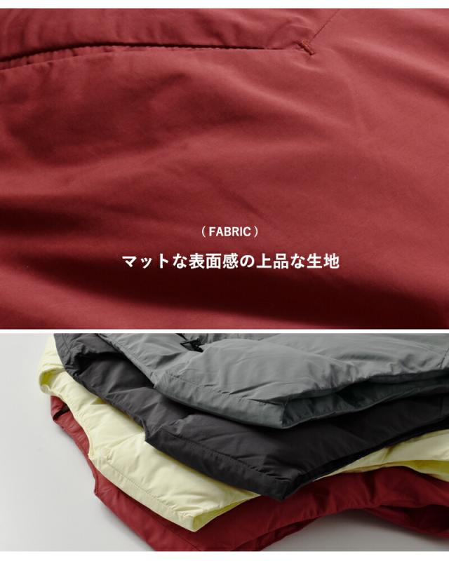 miffew ミフュー カラーレス ダウン ベスト “COLLARLESS DOWN VEST