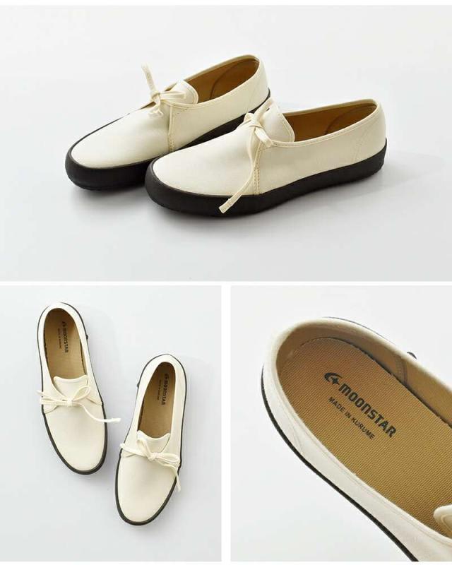 ムーンスター スニーカー Moonstar  バックサテン ローカット シューズ “FOLKSY” folksy  クーポン対象