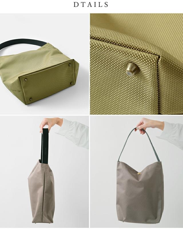 MARINE DAY マリンデイ  66ナイロン×栃木レザー ショルダーバッグ “FREDERICK” frederickレディース 2026ss新作 春夏2025aw新作