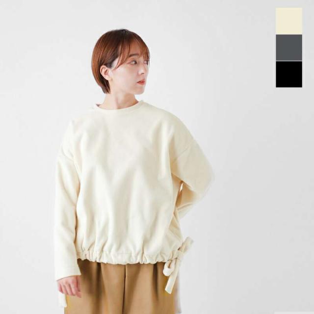 g  グラム  フリース ヘム リボン プルオーバー g-644-ms 2025aw新作 レディース ☆☆ クーポン対象