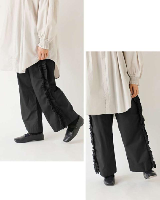 ガーゼ Gauze# コットン ビビアン パンツ “VIVIENNE PANTS” g1025