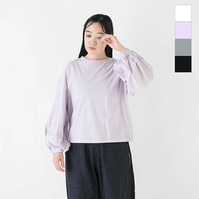 ガーゼ Tシャツ Gauze# コットン パフスリーブ イージー プルオーバー “PUFF SLEEVE EAZY PULL OVER” g1038の通販は