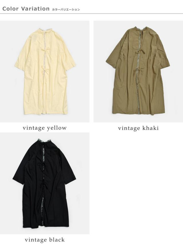 Gauze# ガーゼ コットン 2way アンティーク サージカル ワンピース ANTIQUE SURGICAL ONE PIECE g1146 レディース 2026ss新作 春夏 クーポン対象_11