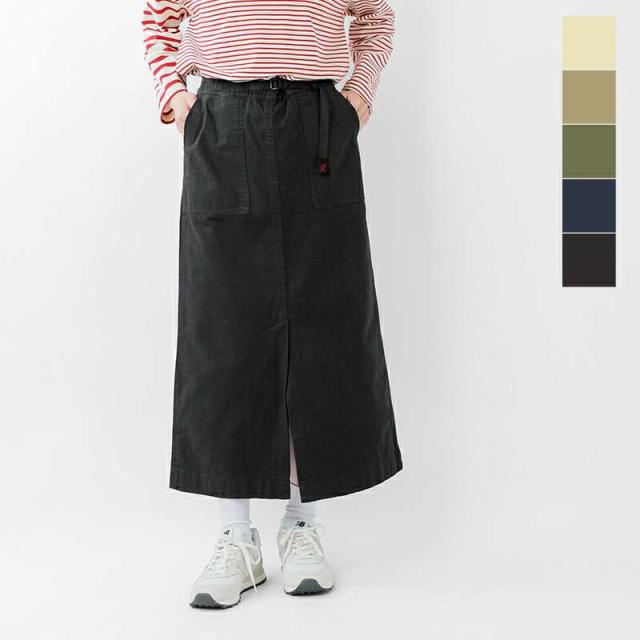 40%OFF グラミチ スカート Gramicci オーガニック コットン ツイル ロング ベイカー スカート “LONG BAKER SKIRT” g3sw-sk069 クーポン対象