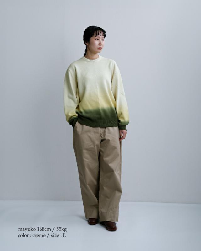 Gramicci グラミチ コットンニット サンフェード セーター SUN FADE SWEATER g6su-j060 レディース 2026ss新作 春夏 クーポン対象_2