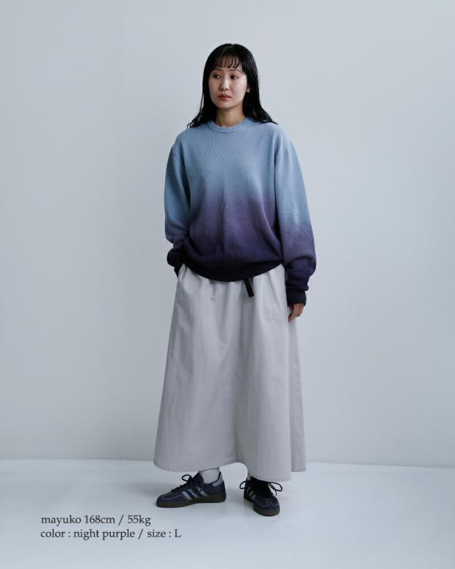 Gramicci グラミチ コットンニット サンフェード セーター SUN FADE SWEATER g6su-j060 レディース 2026ss新作 春夏 クーポン対象_3